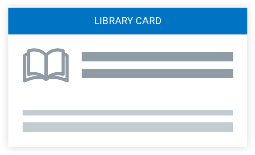 card library card library